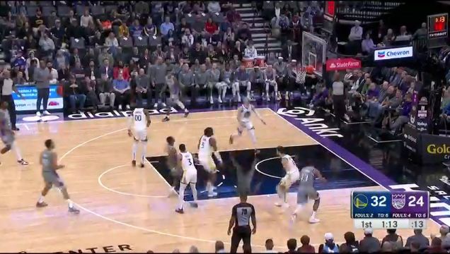 【2022年11月14日】NBA常規(guī)賽：勇士vs國(guó)王第1節(jié)中文解說回放