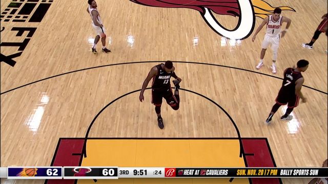 【2022年11月15日】NBA常規(guī)賽：太陽vs熱火中文解說全場回放