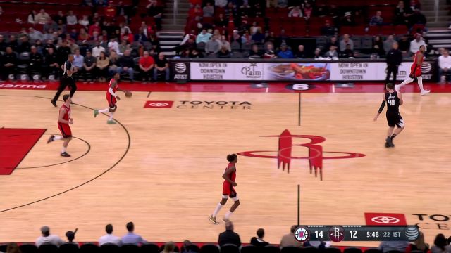 【2022年11月15日】NBA常規(guī)賽：快船vs火箭第1節(jié)中文解說回放