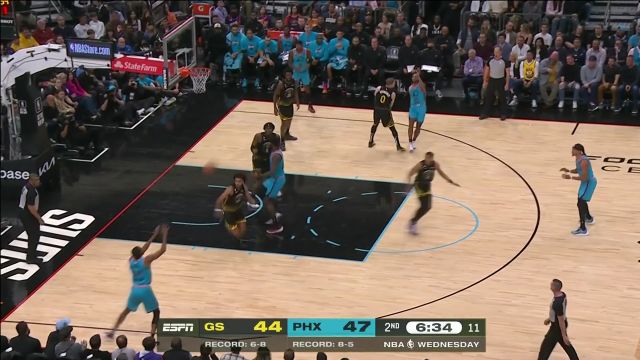 【2022年11月17日 勇士vs太阳集锦】这就是顶级3D！布里奇斯底角三分一箭穿心