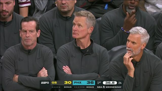 【2022年11月17日】NBA常規(guī)賽：勇士vs太陽第1節(jié)中文解說回放