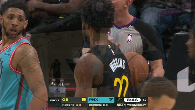 【2022年11月17日】NBA常規(guī)賽：勇士vs太陽第1節(jié)原聲解說回放