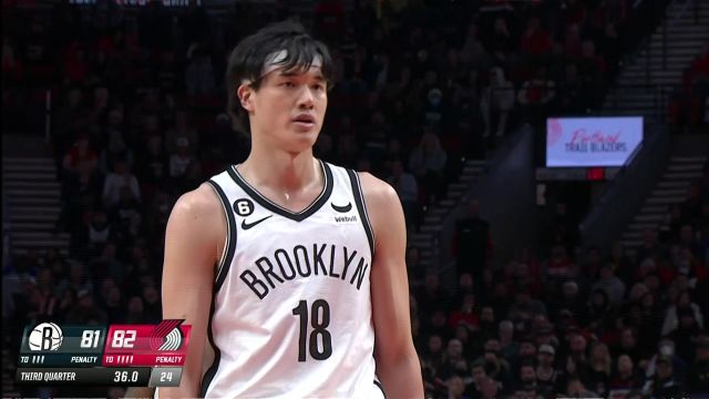 【2022年11月18日】籃網(wǎng)vs開拓者第3節(jié)英文原聲回放