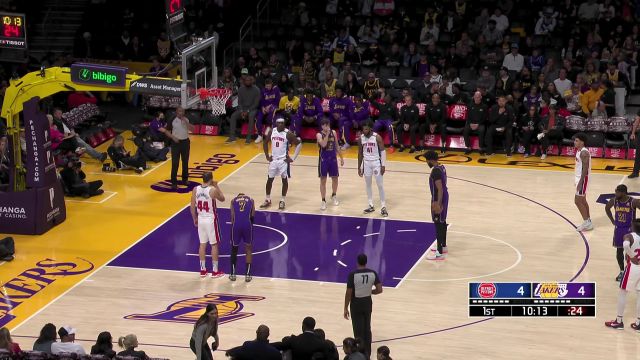 【2022年11月19日】NBA常規(guī)賽:活塞vs湖人第1節(jié) 中文解說(shuō)回放
