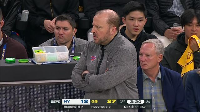 【2022年11月19日】NBA常規(guī)賽:尼克斯vs勇士第1節(jié)原聲解說(shuō)回放