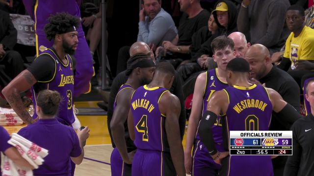 【2022年11月19日】NBA常規(guī)賽:活塞vs湖人第2節(jié) 中文解說(shuō)回放
