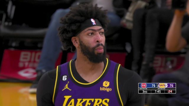 【2022年11月19日】NBA常規(guī)賽:活塞vs湖人第3節(jié) 中文解說(shuō)回放