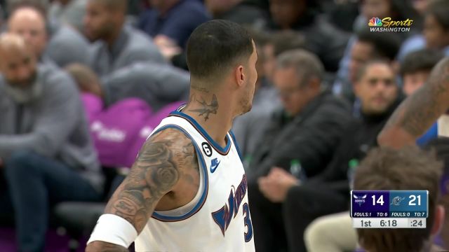 【2022年11月21日】NBA常規(guī)賽:黃蜂vs奇才第1節(jié)中文解說(shuō)回放