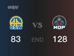 勇士vs鵜鶘戰(zhàn)況：英格拉姆34分普爾26分 鵜鶘力克勇士