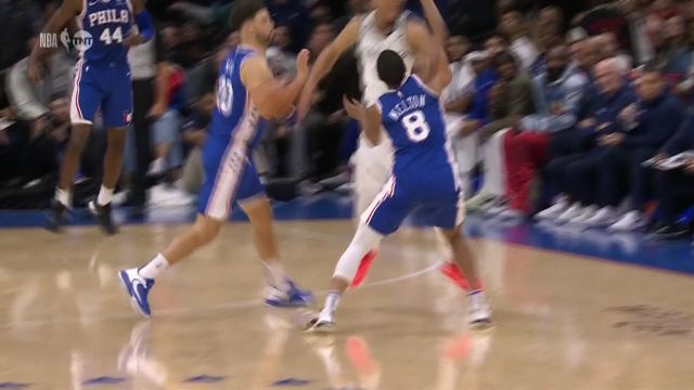 【2022年11月23日 篮网vs76人集锦】愿为球队肝脑涂地!西蒙斯极限倒地抢断助攻杜兰特战斧劈扣