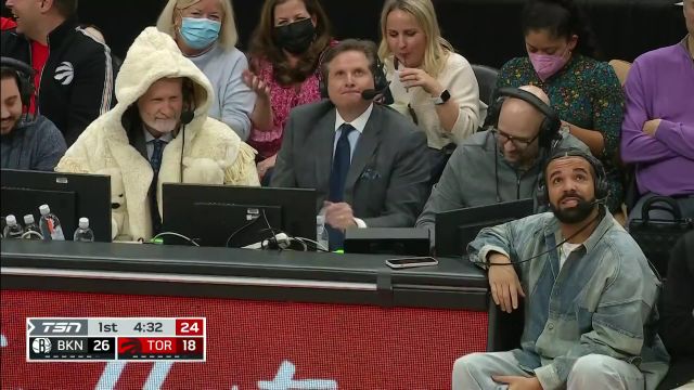 【2022年11月24日】NBA常規(guī)賽:籃網(wǎng)vs猛龍第1節(jié)英文原聲回放