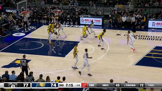 【2022年11月26日 篮网vs步行者集锦】怎么打怎么有!西蒙斯依旧保持百分百命中率