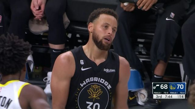 【2022年11月26日】NBA常規(guī)賽：爵士vs勇士第3節(jié)英文原聲回放