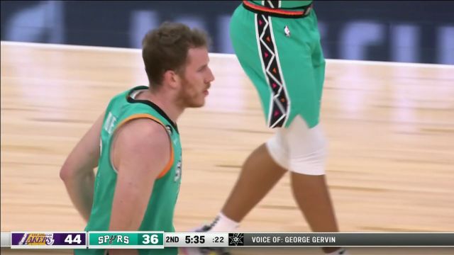 【2022年11月26日】NBA常規(guī)賽:湖人vs馬刺第2節(jié)中文解說回放