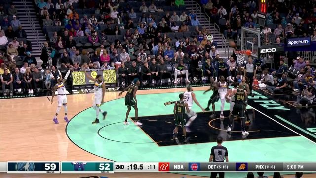 【2022年11月26日 森林狼vs黄蜂集锦】狙击手已就位 拉塞尔手起刀落空位三分命中
