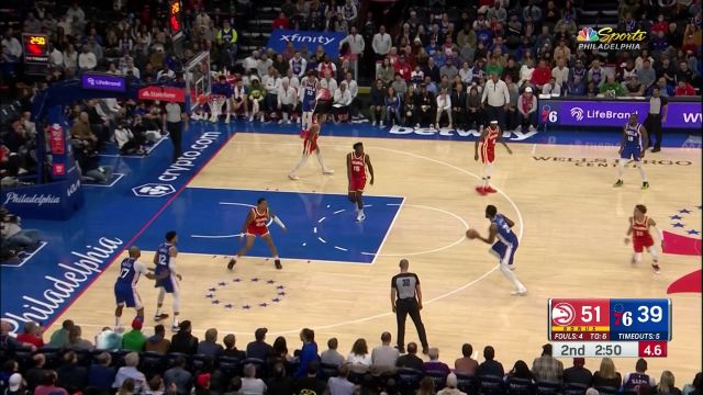 【2022年11月29日 老鷹vs76人集錦】這腳步簡(jiǎn)直華麗 恩比德祭出歐洲步上籃晃暈卡佩拉