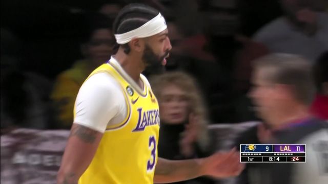 【2022年11月29日】 NBA常規(guī)賽:步行者vs湖人第1節(jié)英文原聲回放