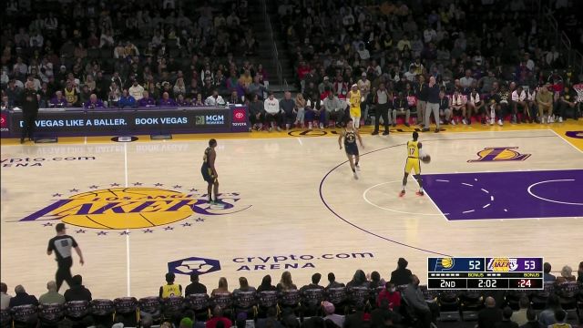 【2022年11月29日】 NBA常規(guī)賽:步行者vs湖人第2節(jié)英文原聲回放