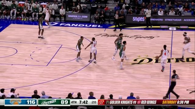 【2022年11月30日】NBA常规赛:尼克斯vs活塞第4节英文原声回放