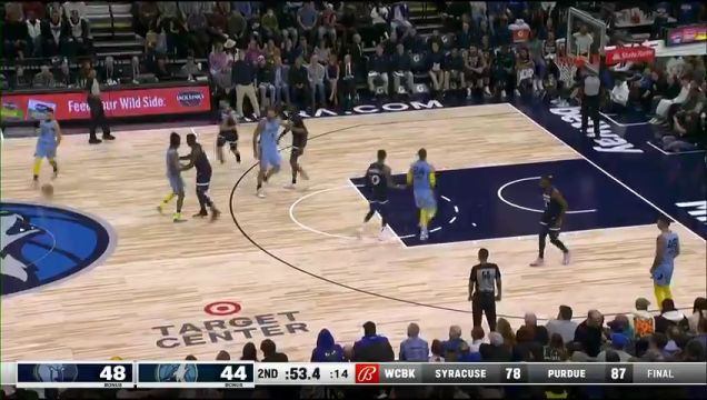 【2022年12月01日】NBA常規(guī)賽:灰熊vs森林狼第2節(jié)英文原聲回放
