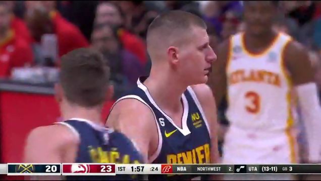 【2022年12月03日】NBA常規(guī)賽：掘金vs老鷹第1節(jié)中文解說(shuō)回放