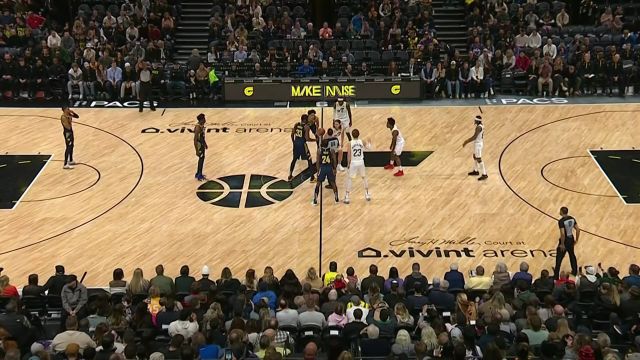 【2022年12月03日】NBA常規(guī)賽：步行者vs爵士第1節(jié)中文解說回放