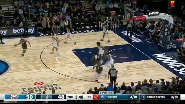 【2022年12月04日】NBA常規(guī)賽：雷霆vs森林狼中文解說全場回放