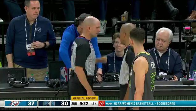 【2022年12月04日】NBA常規(guī)賽：雷霆vs森林狼第2節(jié)中文解說回放