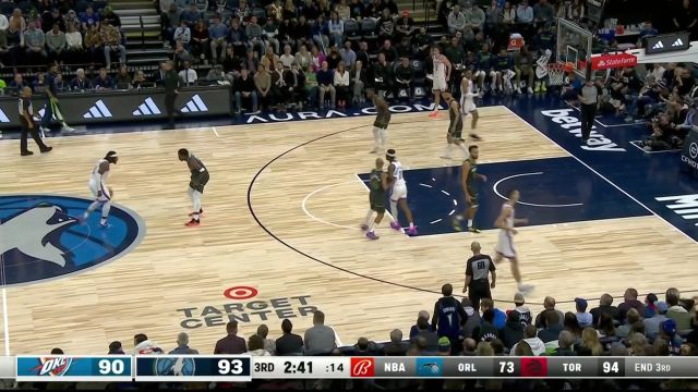 【2022年12月04日 雷霆vs森林狼集锦】小身材大能量!麦克劳林高效发挥反击拉杆+稳定三分
