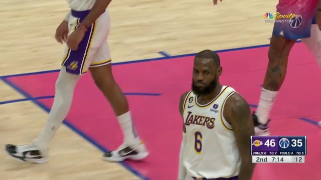 【2022年12月05日】NBA常规赛：湖人vs奇才中文解说全场回放