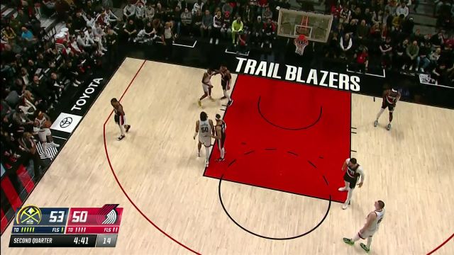 【2022年12月09日】NBA常規(guī)賽:掘金vs開拓者第2節(jié)英文原聲回放
