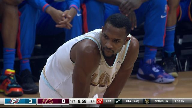 【2022年12月11日】NBA常規(guī)賽：雷霆vs騎士第1節(jié)英文原聲回放