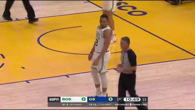 【2022年12月11日】NBA常規(guī)賽：凱爾特人vs勇士第1節(jié)中文解說回放