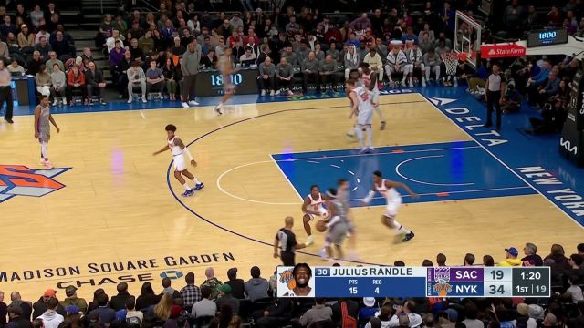 【2022年12月12日】NBA常規(guī)賽：國王vs尼克斯第1節(jié)中文解說回放