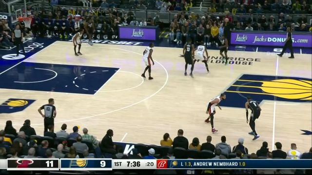 【2022年12月13日】NBA常規(guī)賽:熱火vs步行者 英文解說全場回放