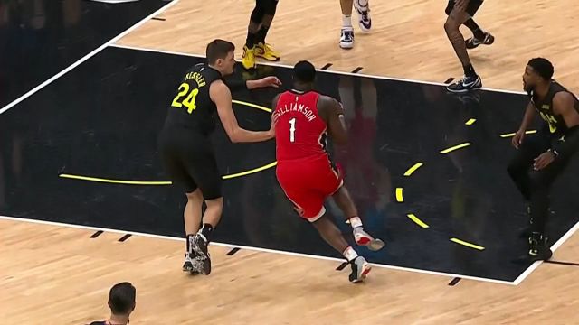 【2022年12月14日 鵜鶘vs爵士集錦】根本防不住！錫安大步流星飛天暴扣力壓全場(chǎng)
