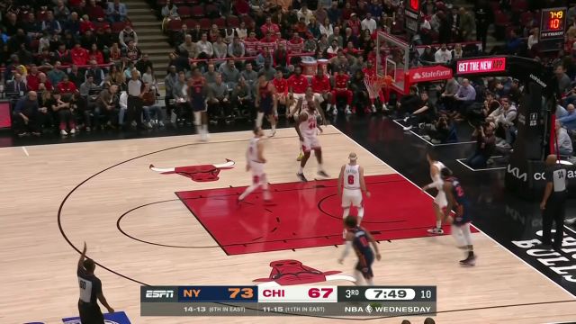 【2022年12月15日 尼克斯vs公牛集锦】二话不说就是投 巴雷特抬手三分一箭穿心