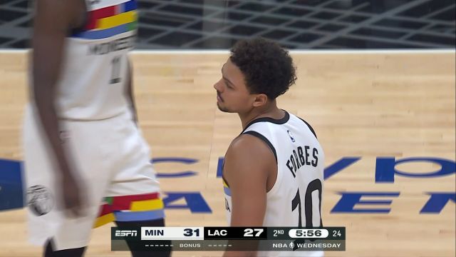 【2022年12月15日】NBA常规赛：森林狼vs快船第2节英文原声回放