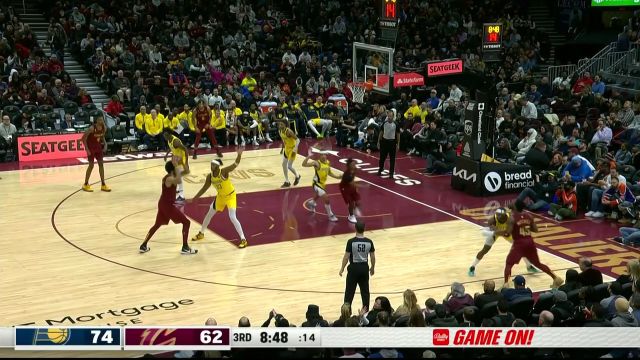 【2022年12月17日】NBA常規(guī)賽:步行者vs騎士第3節(jié)中文解說回放