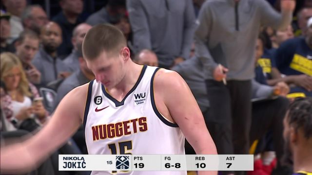【2022年12月17日】NBA常規(guī)賽：掘金vs湖人第3節(jié)英文原聲回放