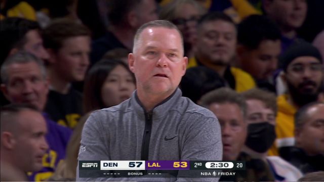 【2022年12月17日】NBA常規(guī)賽：掘金vs湖人第2節(jié)中文解說回放