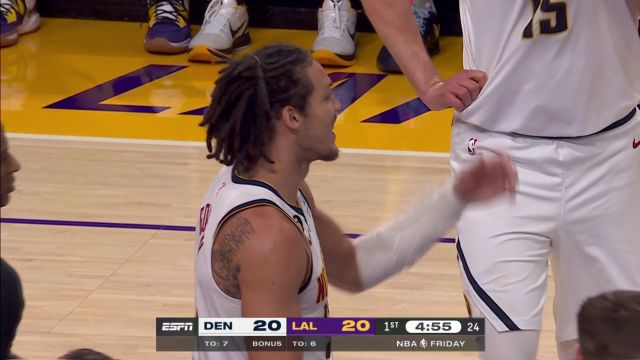 【2022年12月17日】NBA常規(guī)賽：掘金vs湖人第1節(jié)中文解說回放