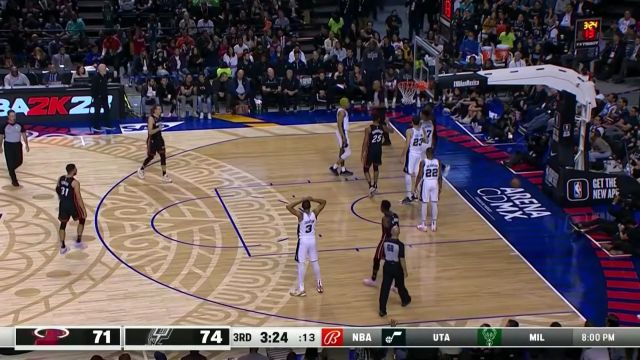 【2022年12月18日 热火vs马刺集锦】重剑无锋大巧不工 巴特勒甩开防守漂移中投打进