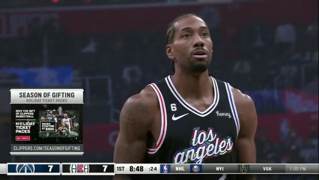 【2022年12月18日】NBA常規(guī)賽：奇才vs快船英文原聲全場(chǎng)回放