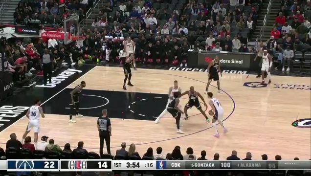 【2022年12月18日】NBA常規(guī)賽:奇才vs快船第1節(jié)英文原聲回放