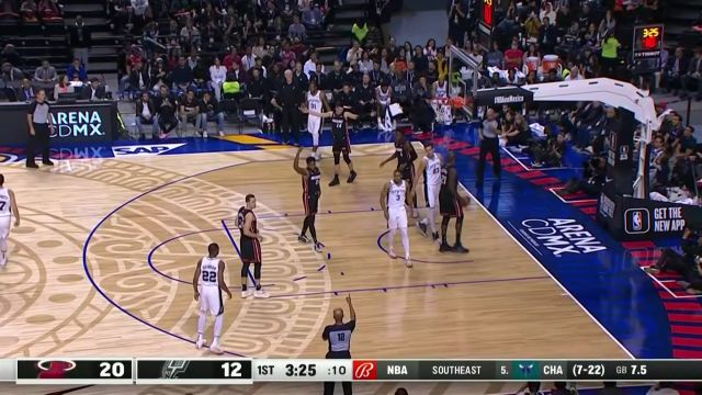 【2022年12月18日】NBA常規(guī)賽：熱火vs馬刺第1節(jié)中文解說回放