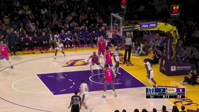 【2022年12月19日】NBA常規(guī)賽：奇才vs湖人第1節(jié)中文解說回放