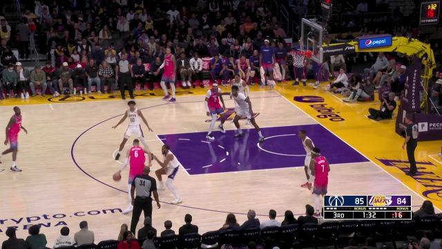 【2022年12月19日】NBA常規(guī)賽：奇才vs湖人第3節(jié)中文解說回放