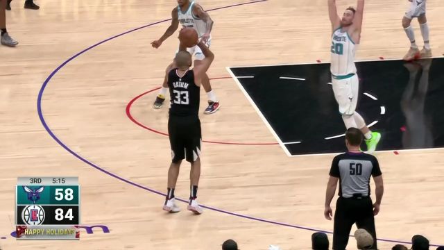 【2022年12月22日 黄蜂vs快船集锦】乔治vs快船集锦 全场22+8+8全面发挥率队轻取黄蜂