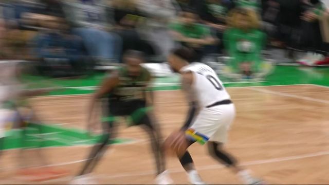【2022年12月24日 森林狼vs凯尔特人集锦】急停干拔毫不手软 拉塞尔中投出手打成2+1